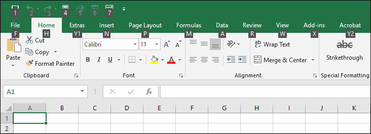 excel for mac some cells will not right align with keyboard shortcut